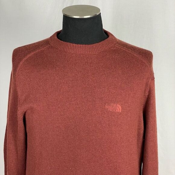 The North Face Men's Crewneck Sweater - Deep Rust - Picture 5 of 7